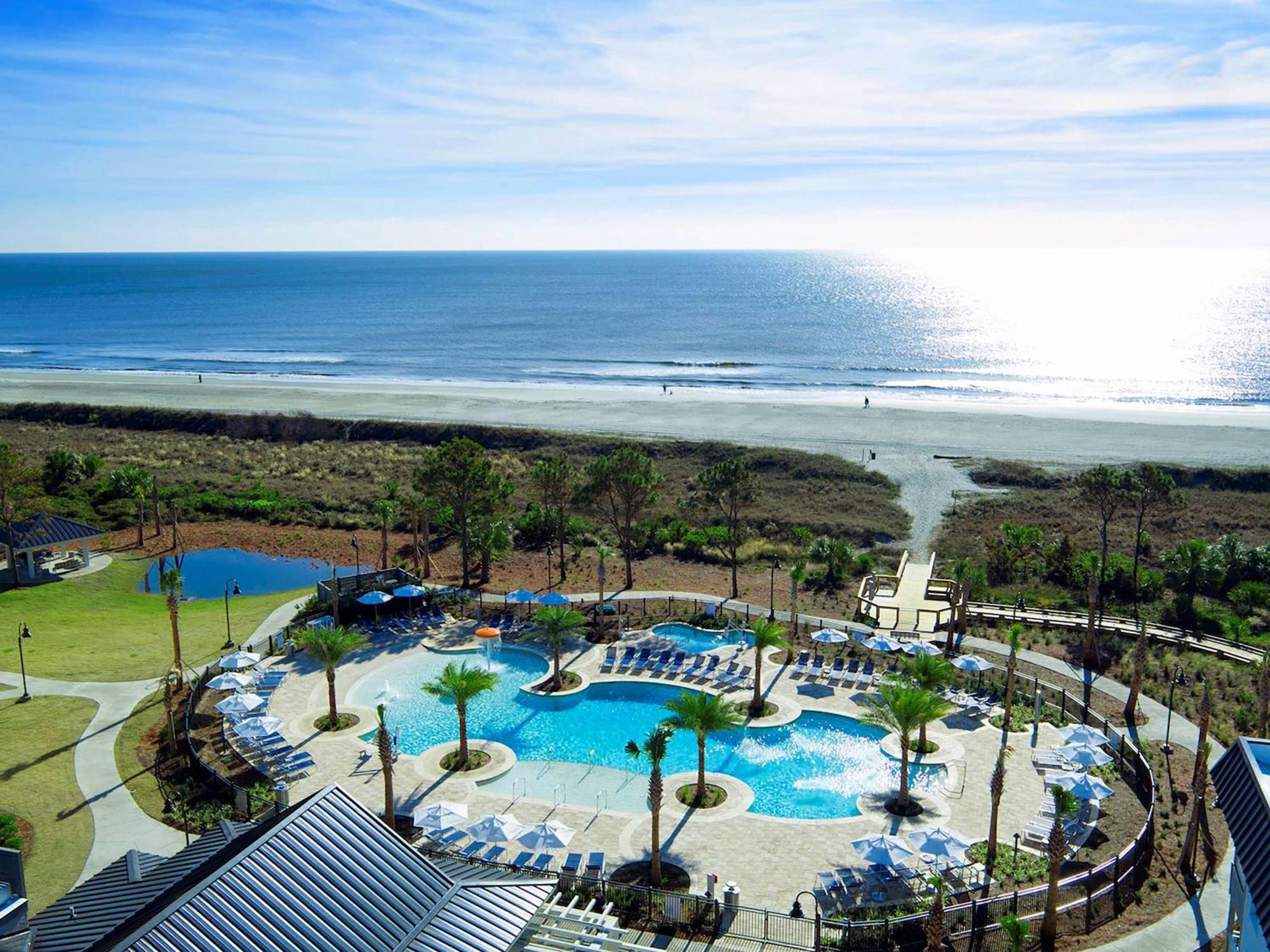 Hilton Grand Vacations Club Ocean Oak Resort Hilton Head Hilton Head Island Esterno foto