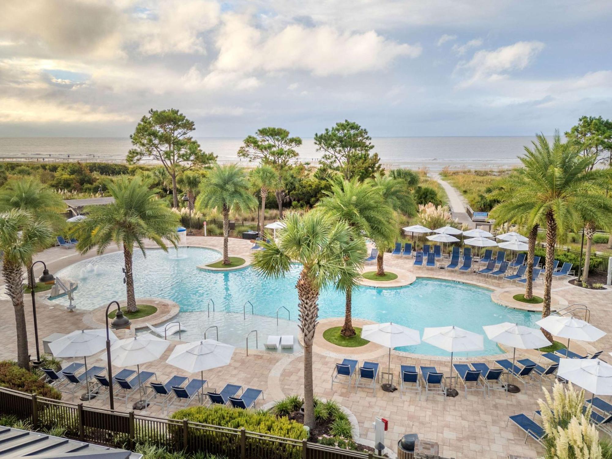 Hilton Grand Vacations Club Ocean Oak Resort Hilton Head Hilton Head Island Esterno foto